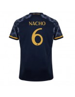 Real Madrid Nacho #6 Vieraspaita 2023-24 Lyhythihainen